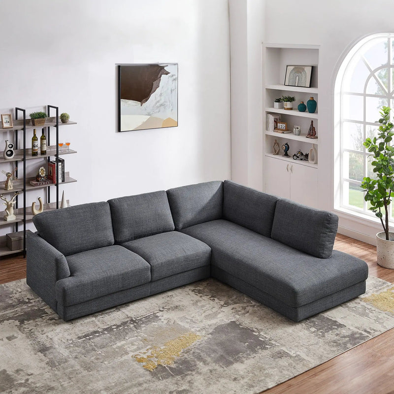 Glander - Comfortable Cozy Sectional Sofa by HouseOfZazla