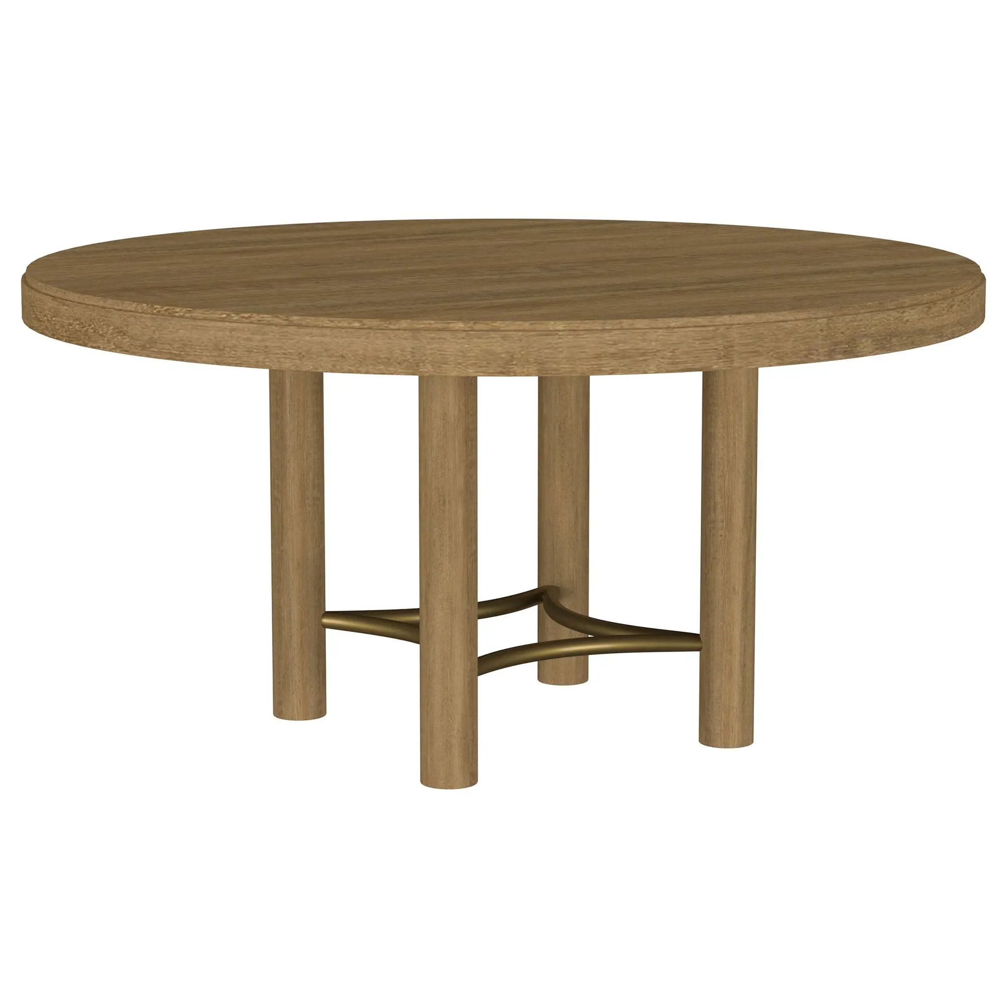 Arini 7-piece Round Dining Table Set Sand Wash and Black by Unique Piece Furniture