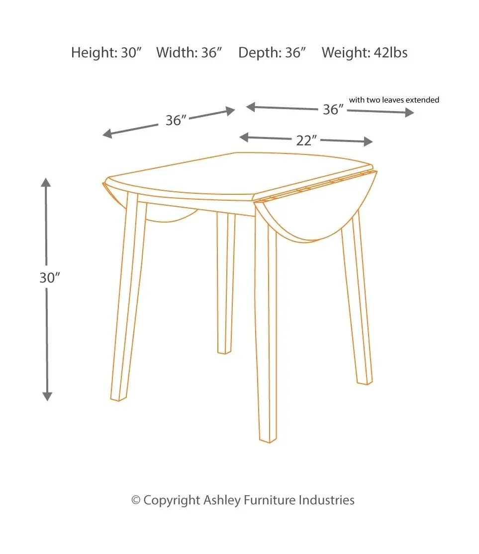 Hammis - Round Dining Table Set by Unique Piece Furniture