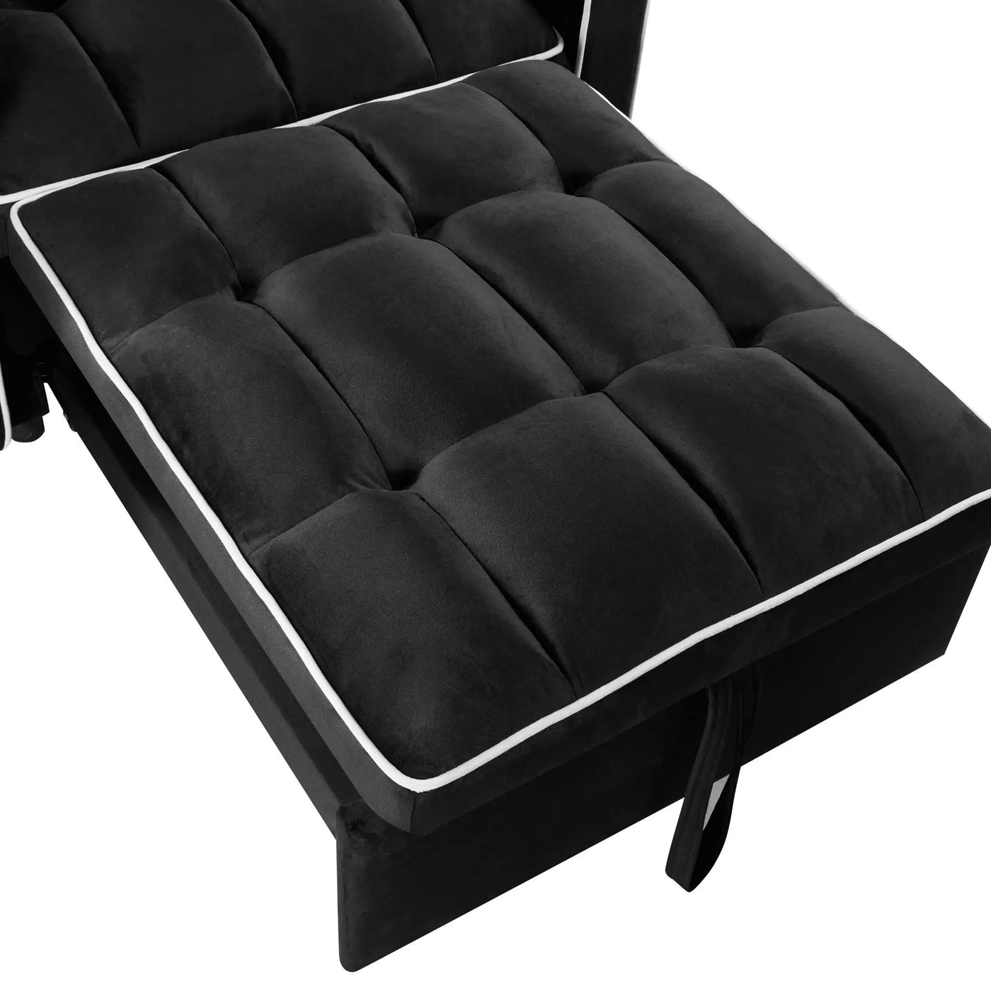 Convertible Sleeper Chair Sofa Bed Adjustable Pull Out Sleeper Chair Bed Multi-Pockets Folding Sofa Bed For Living Room Bedroom Small Space, 3 In 1 Sofa Bed by Unique Piece Furniture