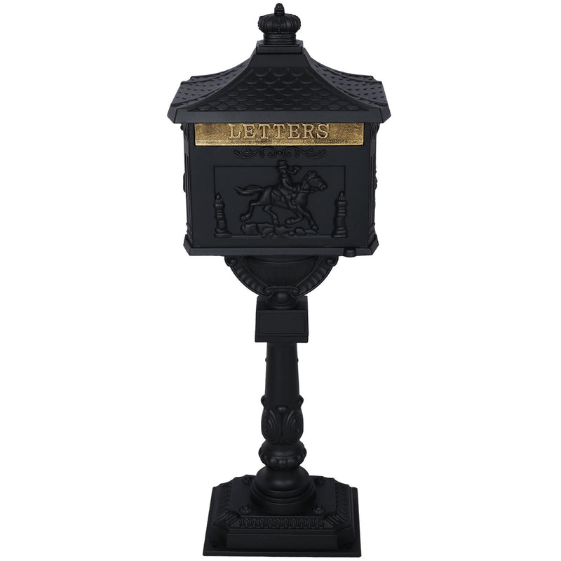 Cast Aluminum Mail Box, Postal Box, Mailbox by HouseOfZazla