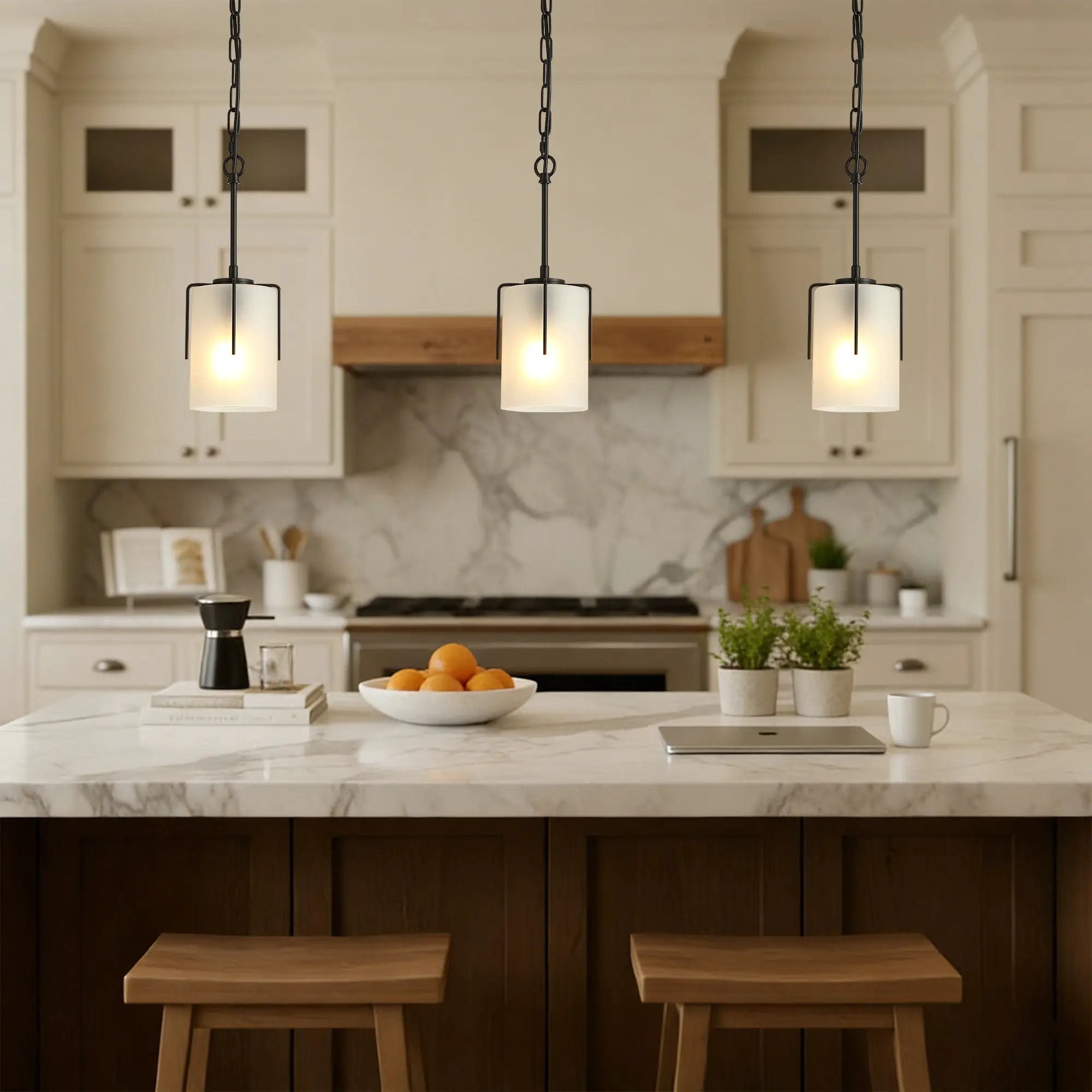 Adjustable Cylindrical Pendant Light by Unique Piece Furniture
