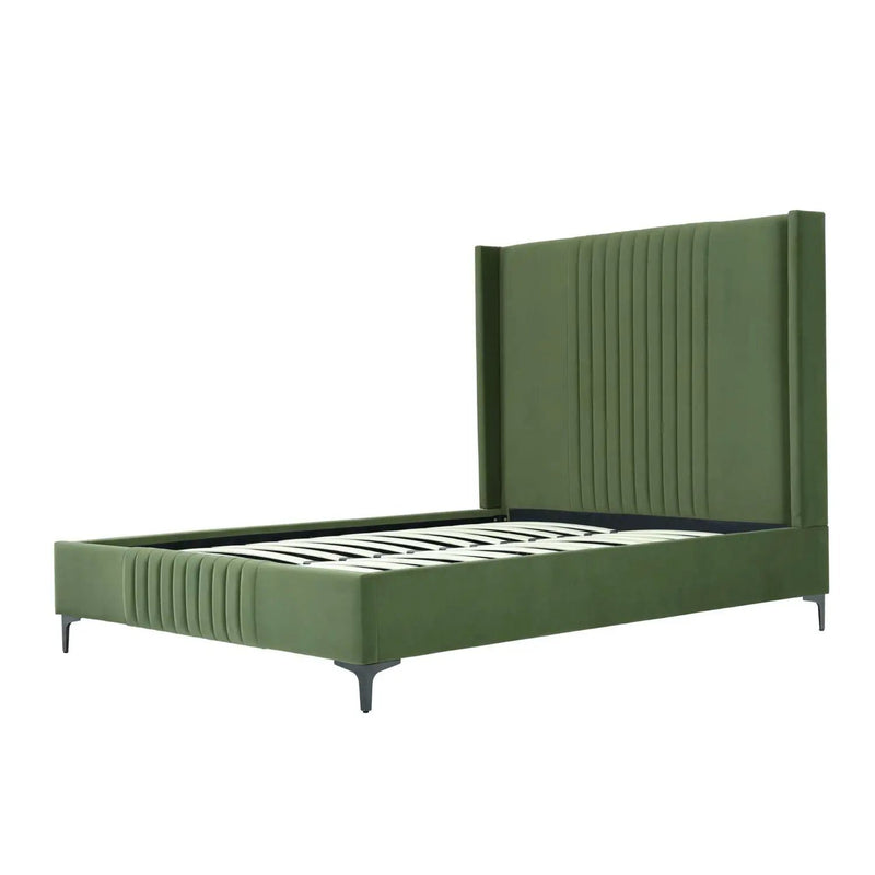 Promenade - Bed With Upholstered Headboard And Slats
