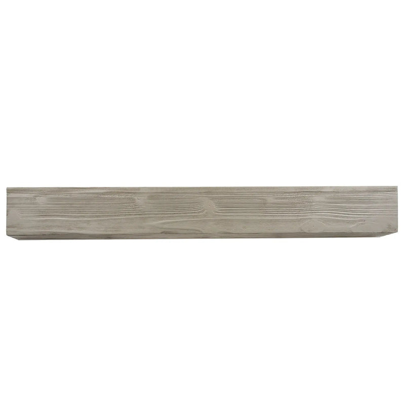 Rustic Wood Fireplace Mantel, Wall-Mounted & Floating Shelf For Home Decor by Unique Piece Furniture