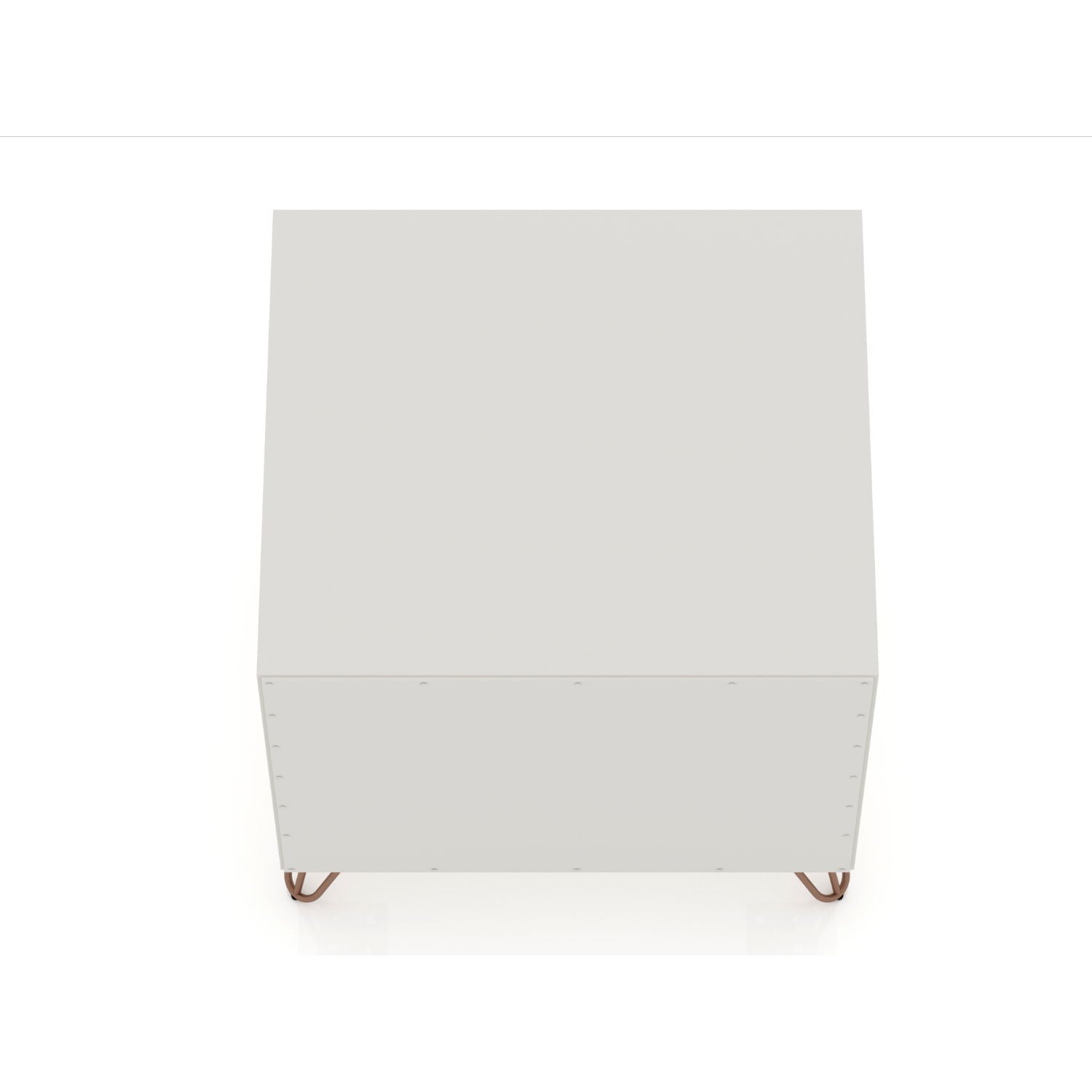 Rockefeller - Nightstand With 2 Drawers - Off White by HouseOfZazla