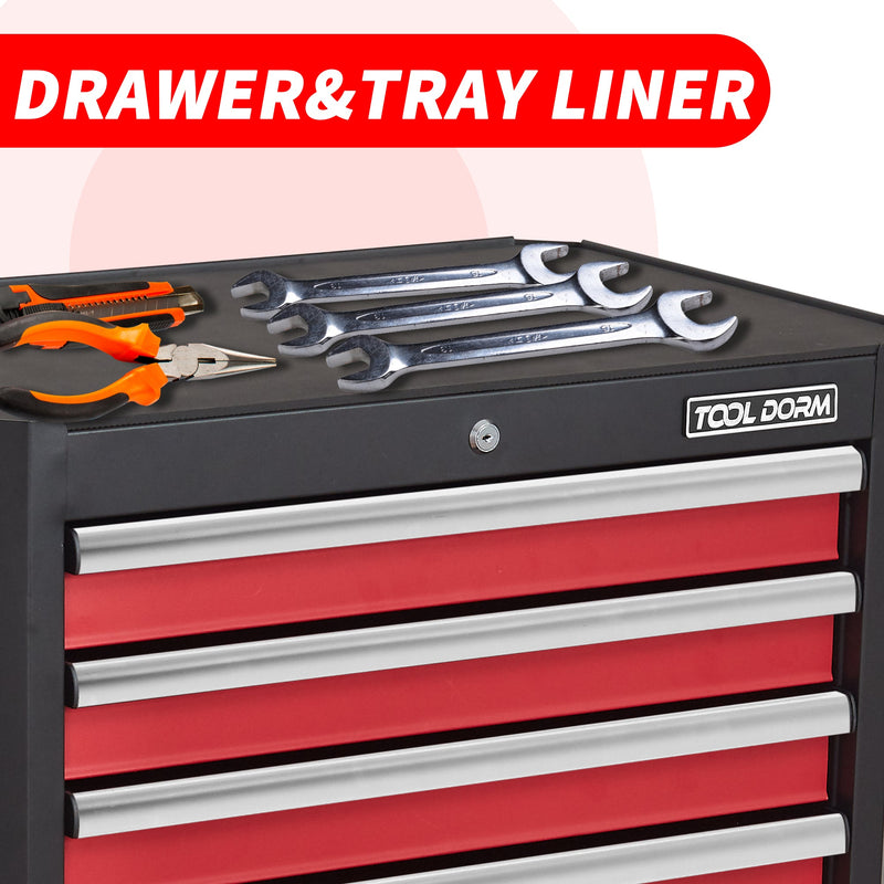 7-Drawer Rolling Tool Chest with Locking Wheels & Drawers by HouseOfZazla