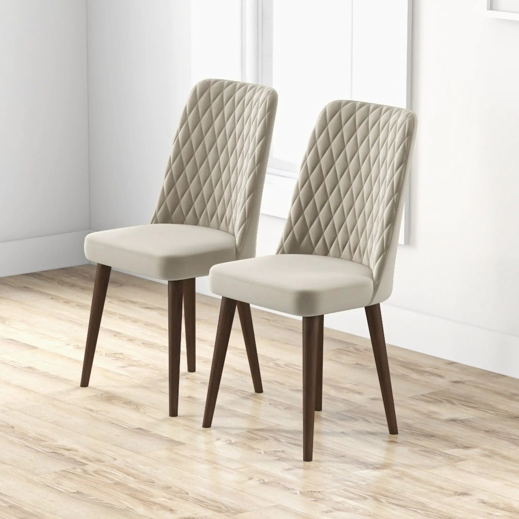 Katie - Mid-Century Modern Dining Chair (Set of 2) by Unique Piece Furniture