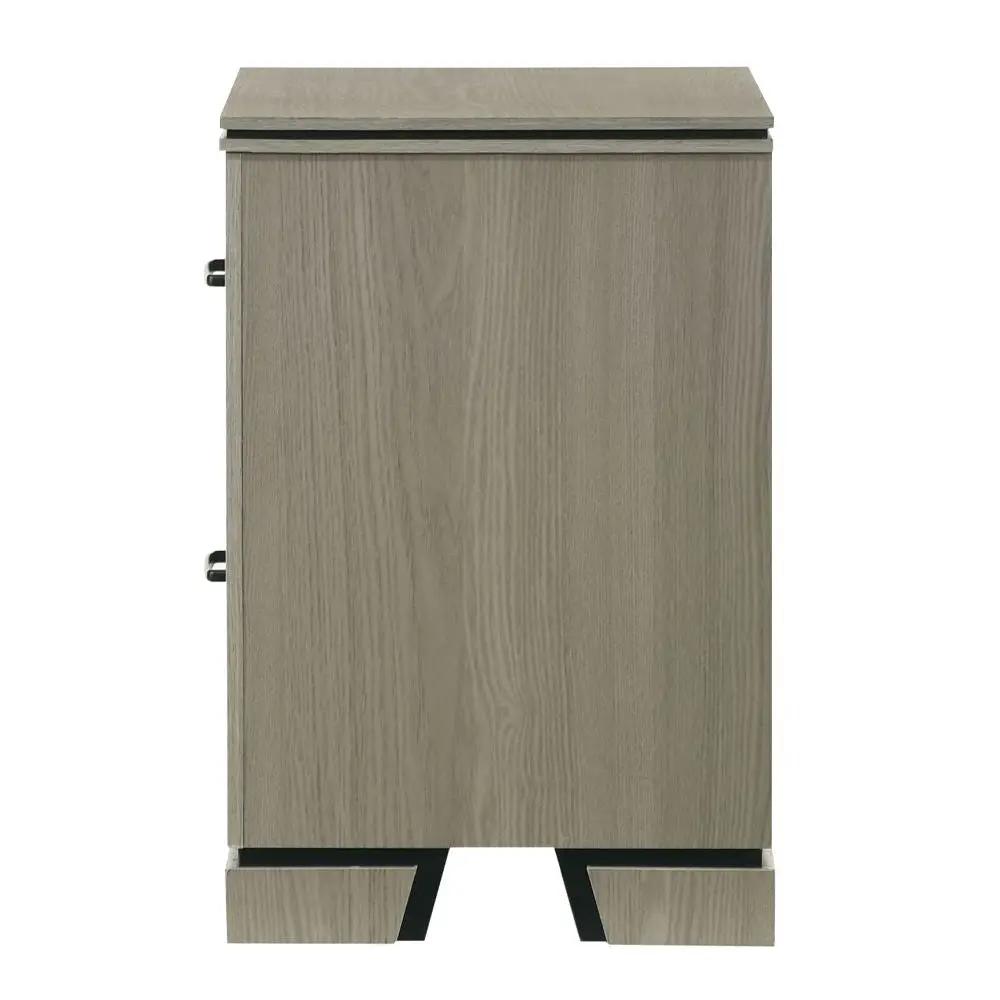 Joanna - Nightstand - Weathered Gray by Unique Piece Furniture