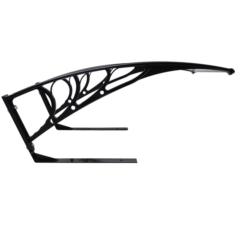 Weather Resistant Polycarbonate Canopy Outdoor Shade Cover For Robotic Lawn Mowers - Black by Unique Piece Furniture