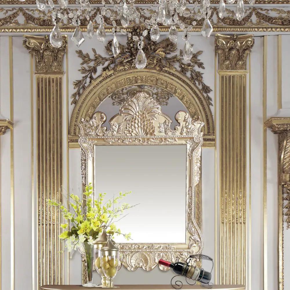 Vatican - Mirror - Champagne Silver by Unique Piece Furniture