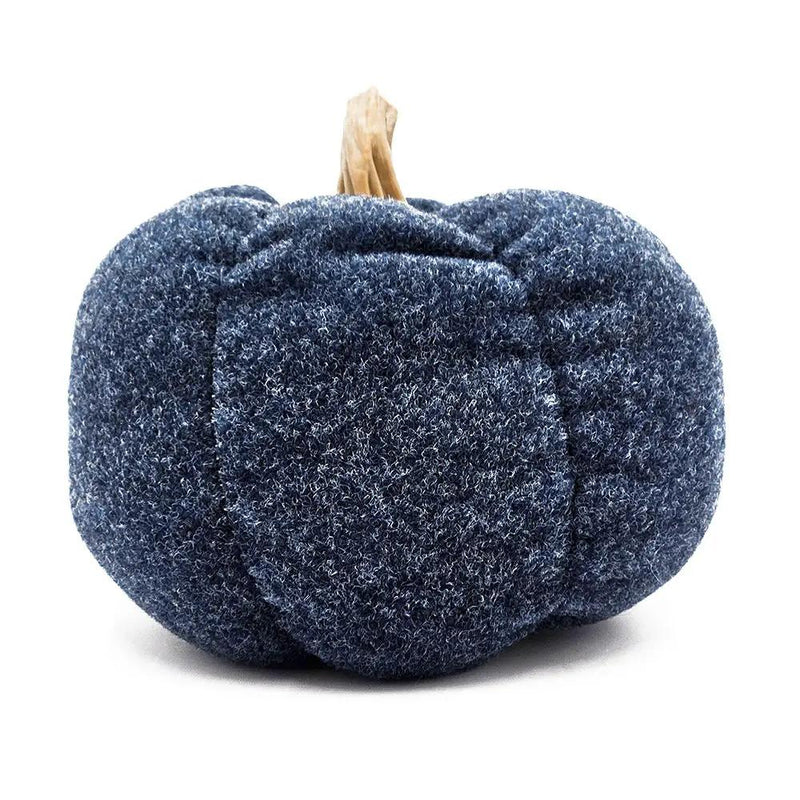 Pumpkin Ornament Decor For Holiday Harvest Festival Fall Festival & Thanksgiving (Set of 3) - Blue by Unique Piece Furniture