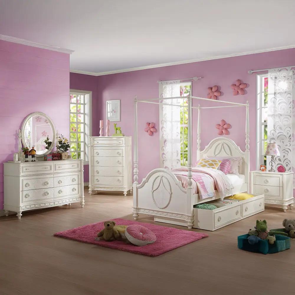 Dorothy - Twin Trundle - Ivory by Unique Piece Furniture
