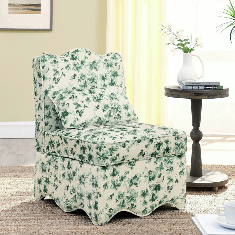 Stylish Flannel Dining Chair With Soft Cushion And Backrest by HouseOfZazla