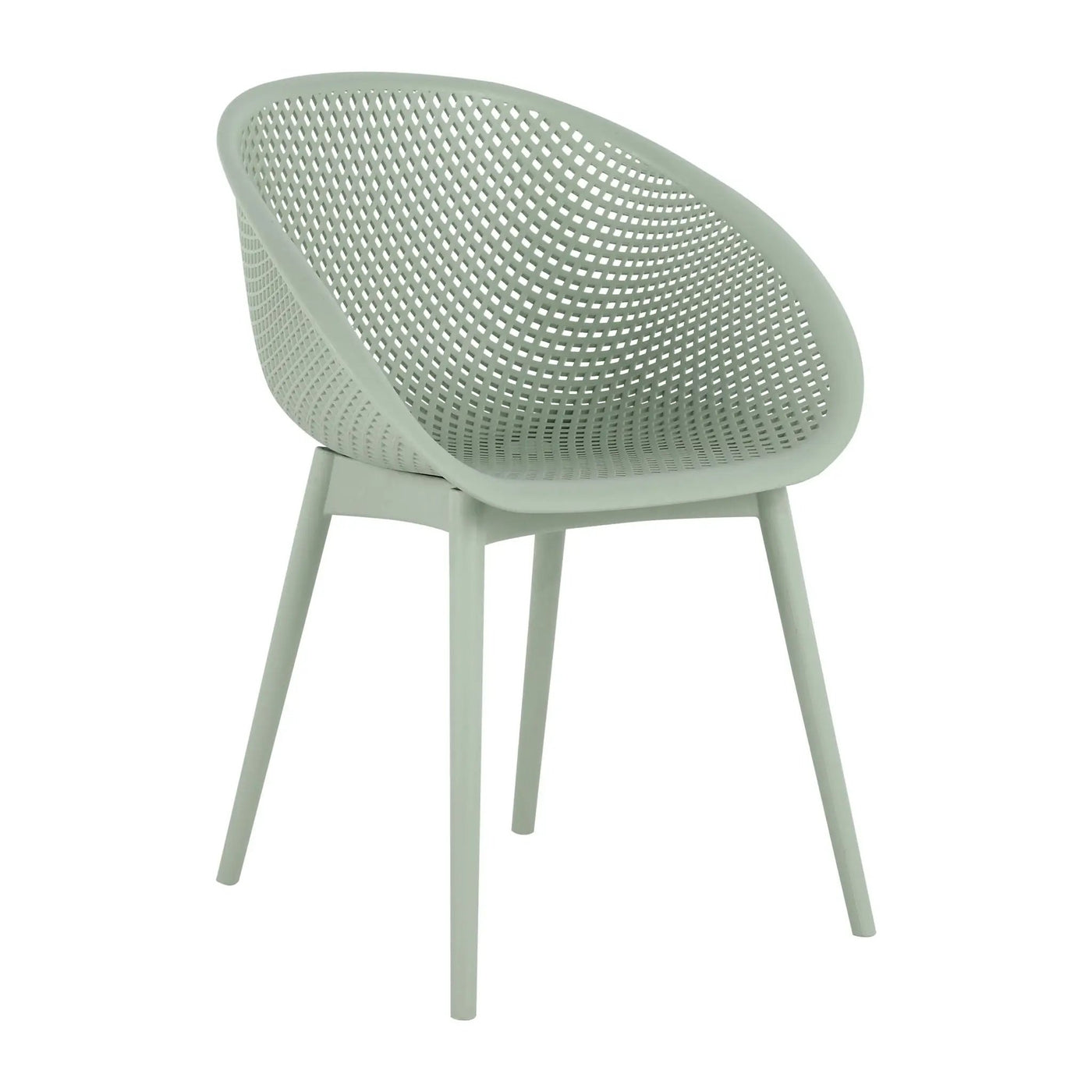 2 Piece Durable Single Chair With Hollow Out Design by HouseOfZazla