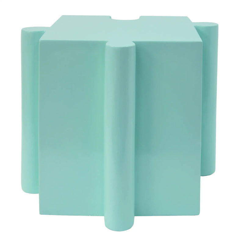 Puzzle Art Side Table by HouseOfZazla