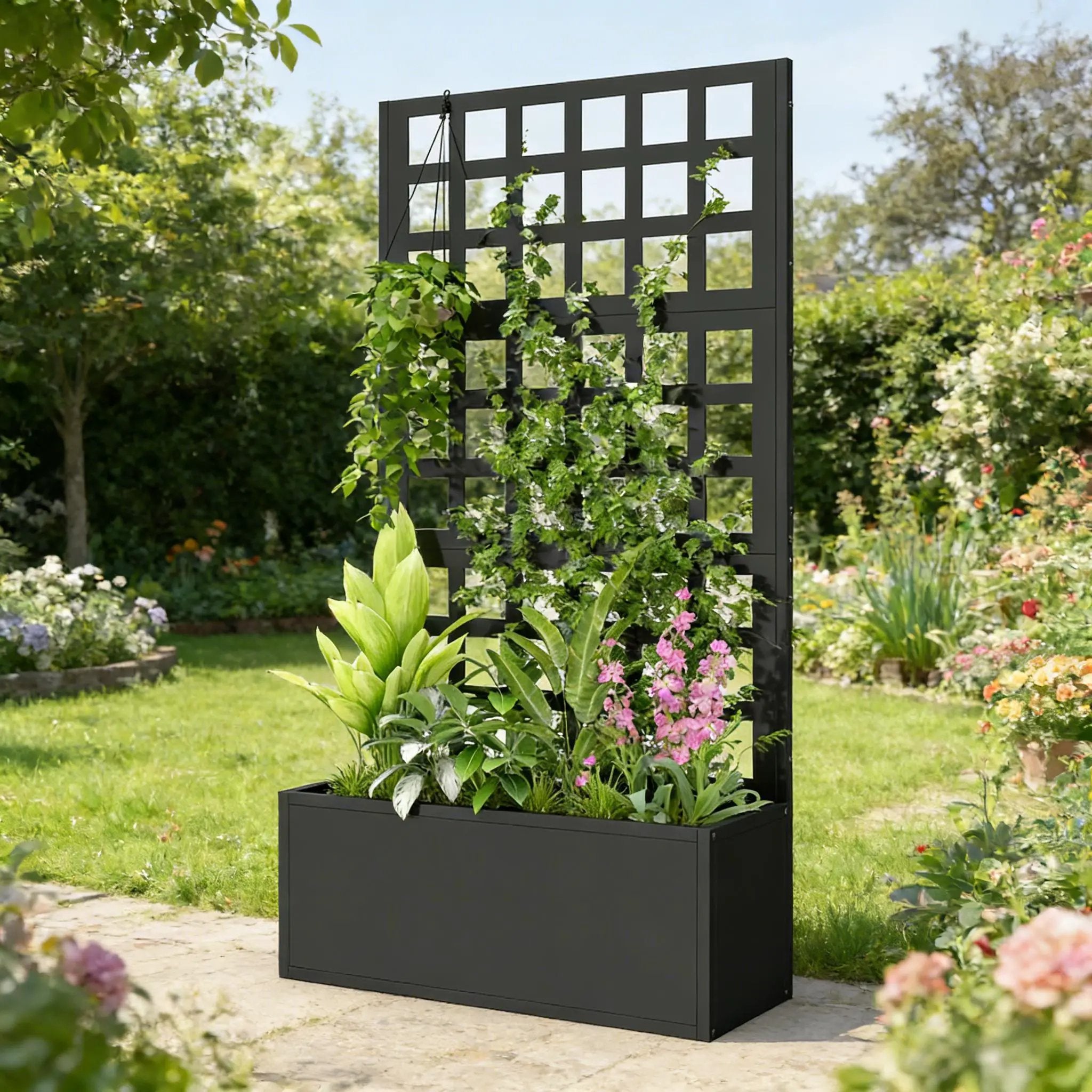 Planter Box Raised Garden Bed by HouseOfZazla