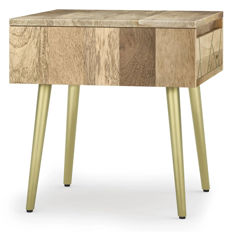 Jager - Side Table - Natural by Unique Piece Furniture