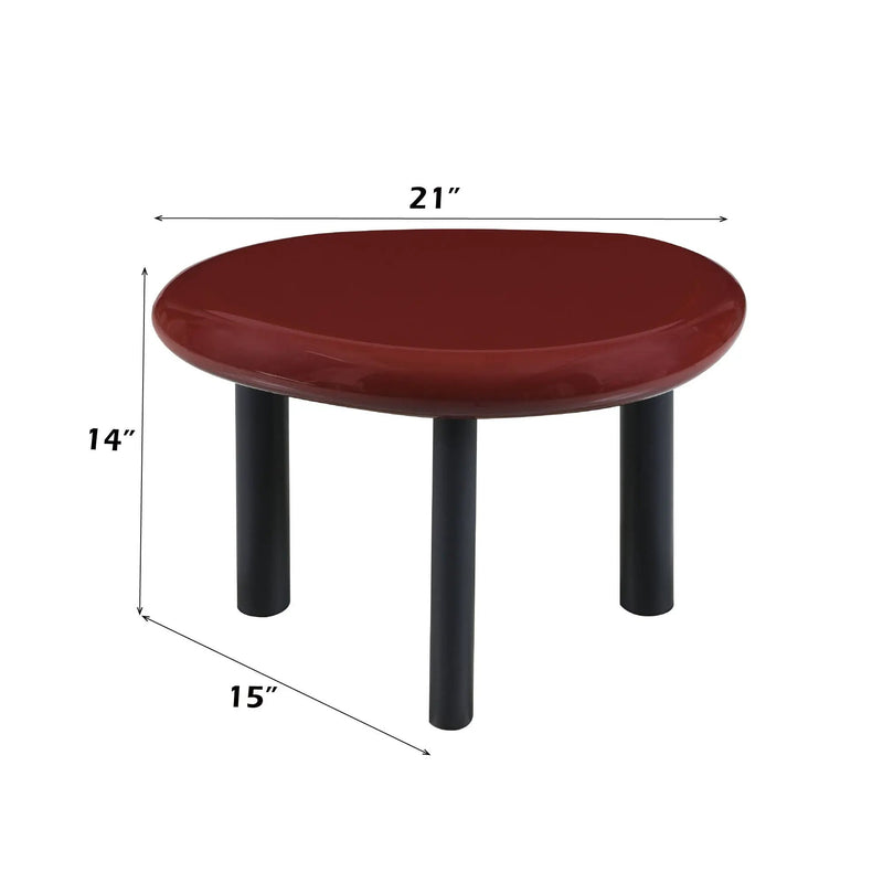 Eddie - End Table - Red by HouseOfZazla