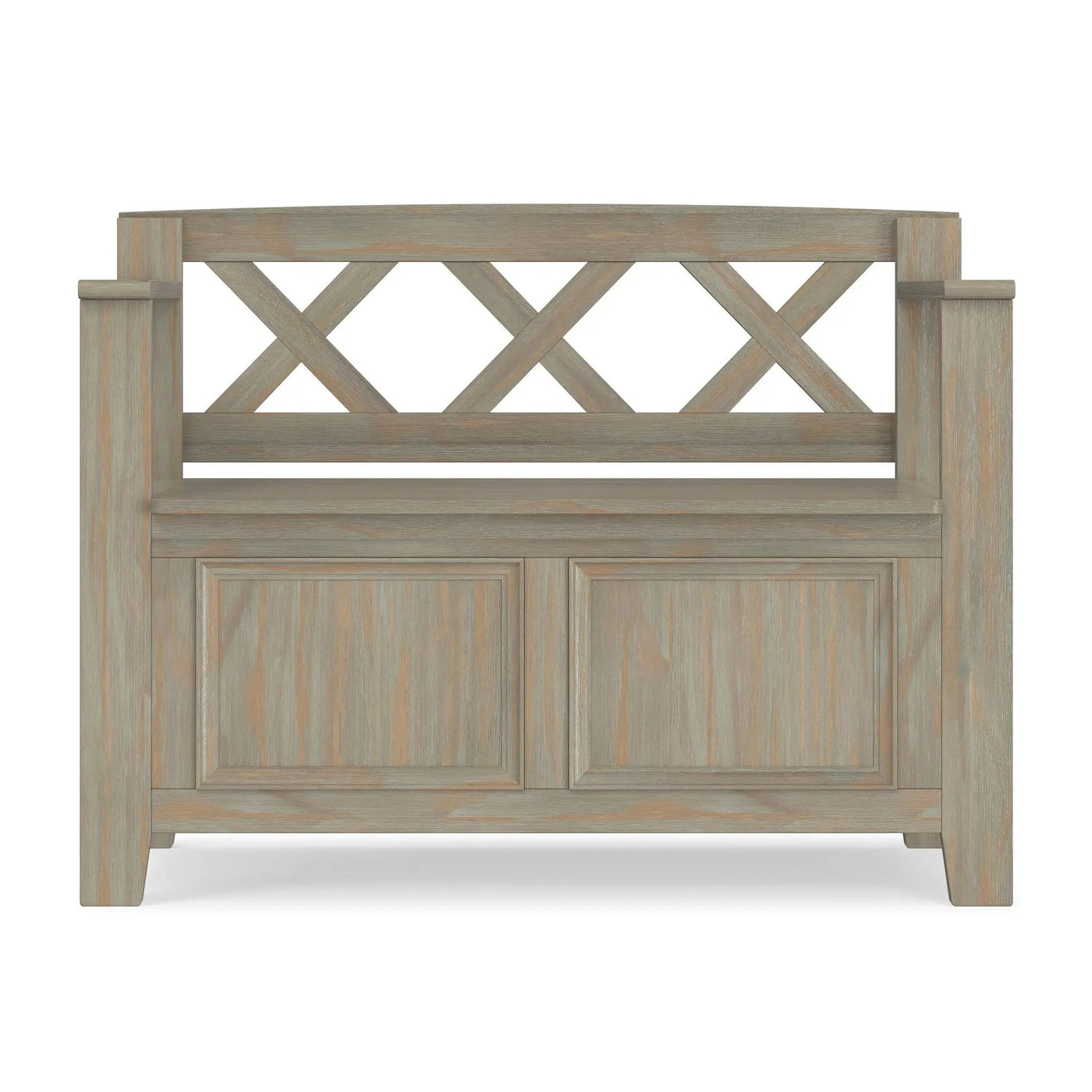 Amherst - Small Transitional Entryway Storage Bench by Unique Piece Furniture