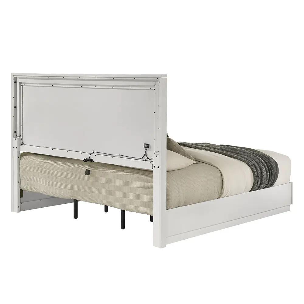 Esther - Bed With LED by Unique Piece Furniture
