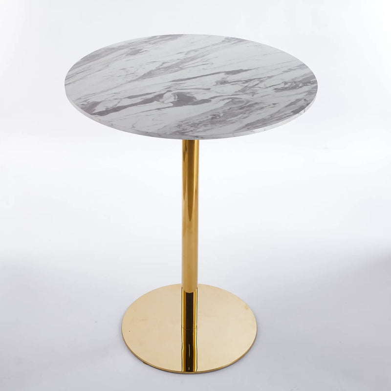 31.5" Folding Golden And Table by HouseOfZazla