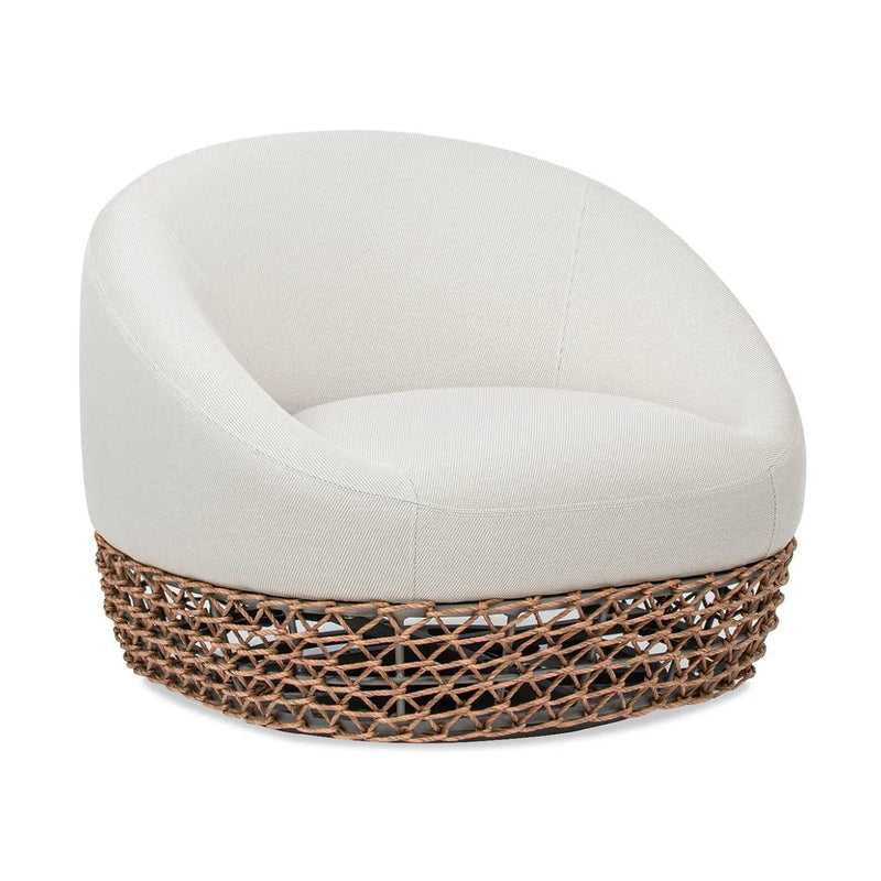 Willow - Upholstered Patio Deep Seating Armchair, Wicker Frame by Unique Piece Furniture