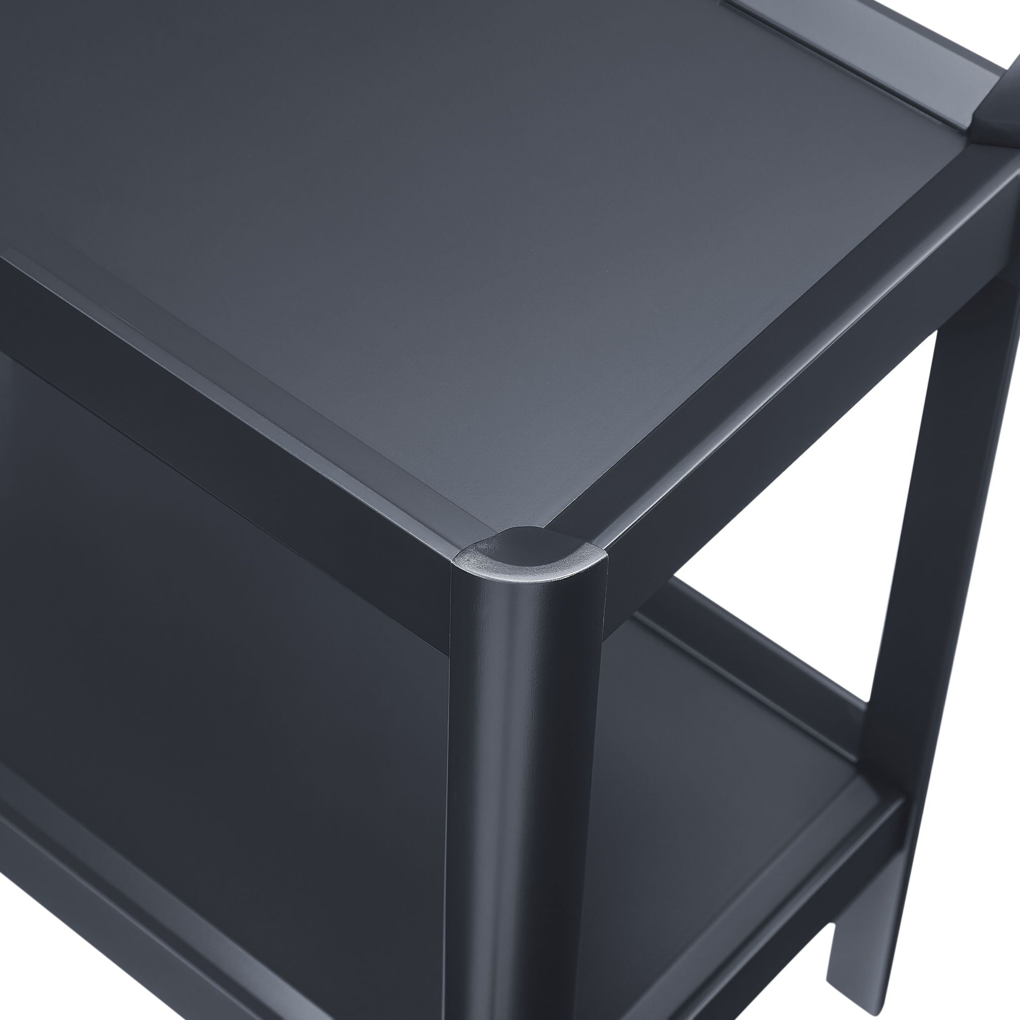 Yonda - Nightstand With 2 Shelves by HouseOfZazla