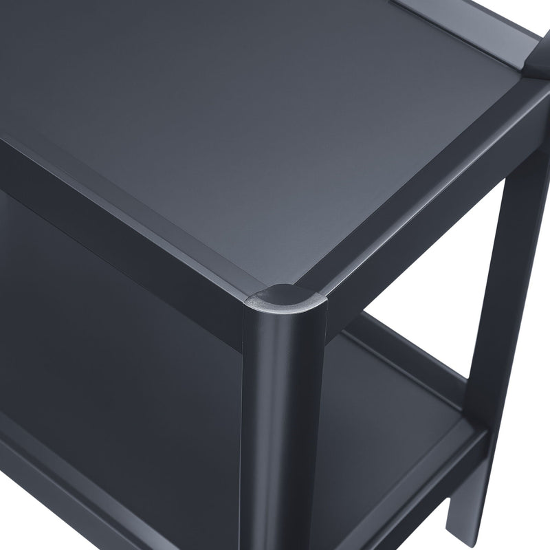 Yonda - Nightstand With 2 Shelves by HouseOfZazla