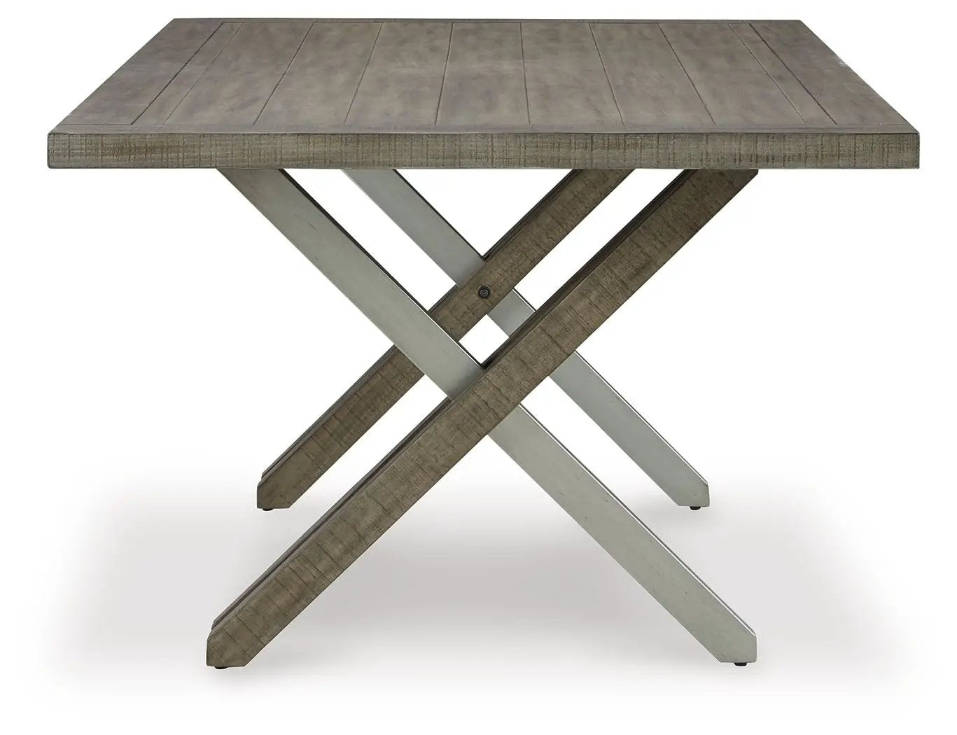 Krystanza - Rectangular Dining Room Table - Weathered Gray by Unique Piece Furniture