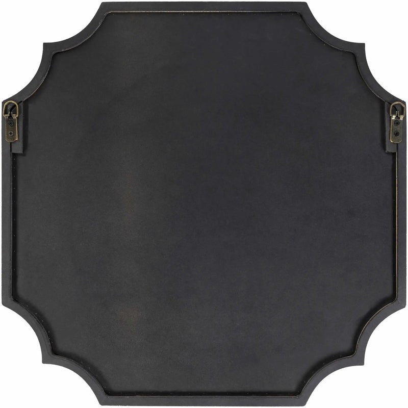 Abangay Gold Contemporary Wood Frame Mirror - Clearance by Boutique Rugs