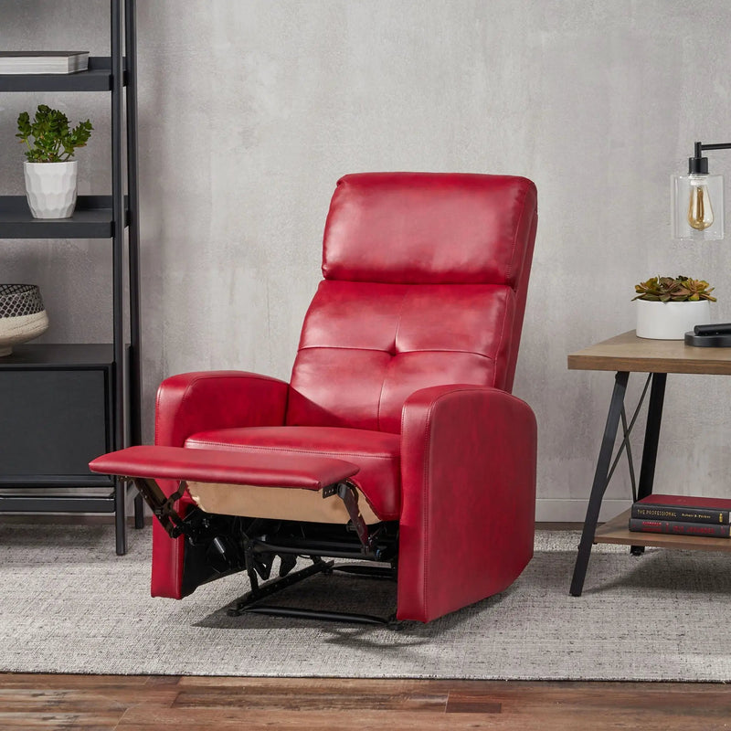 Contemporary Recliner Chair With Push Back Function by Unique Piece Furniture