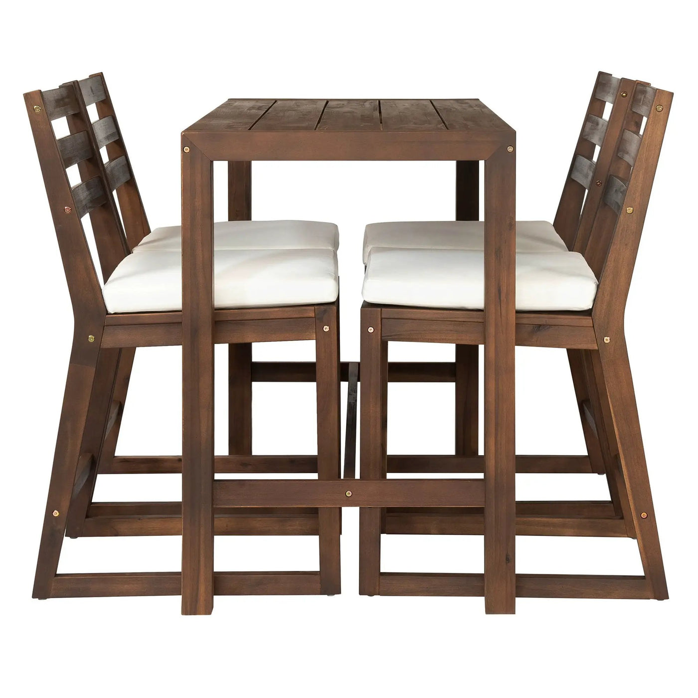 Patio Bar Set With Ergonomic Chairs by HouseOfZazla