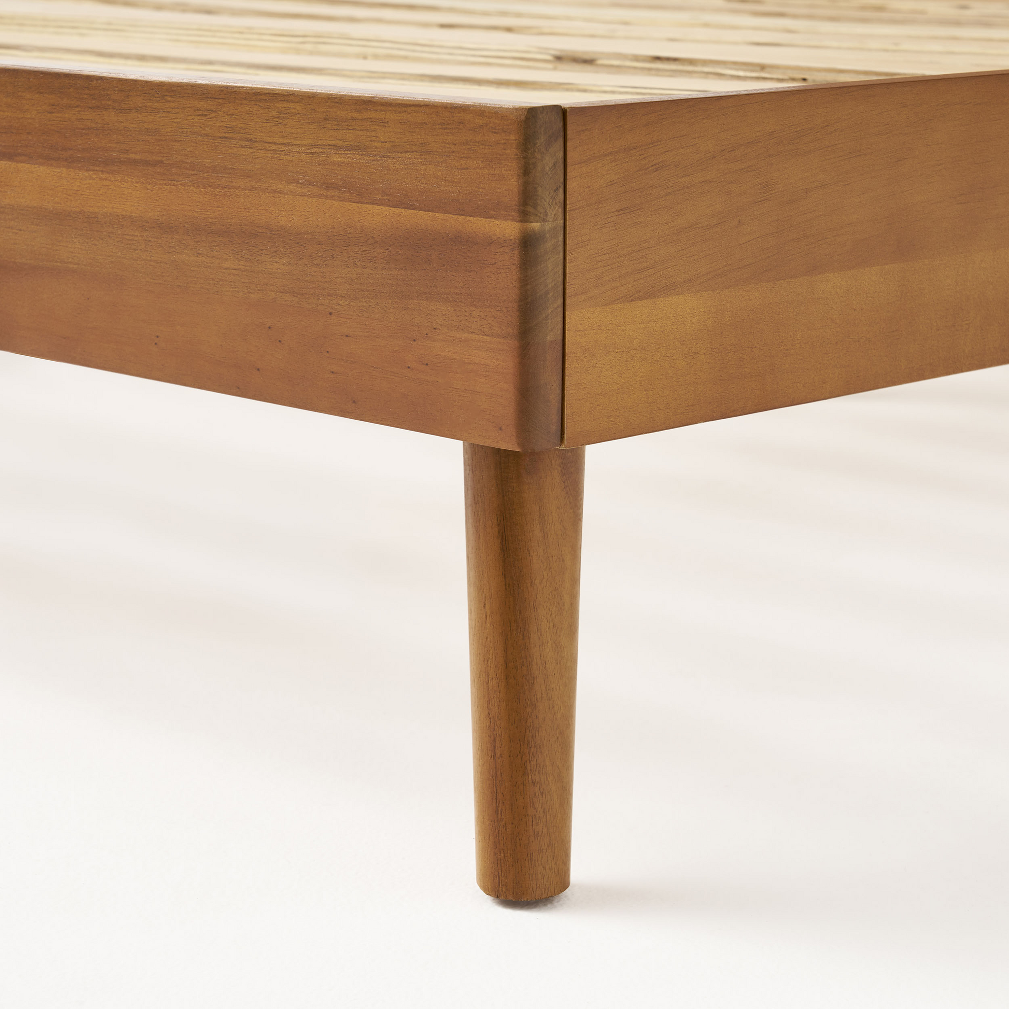 Cohron Solid Wood Platform Bed (Twin Bed) by HouseOfZazla