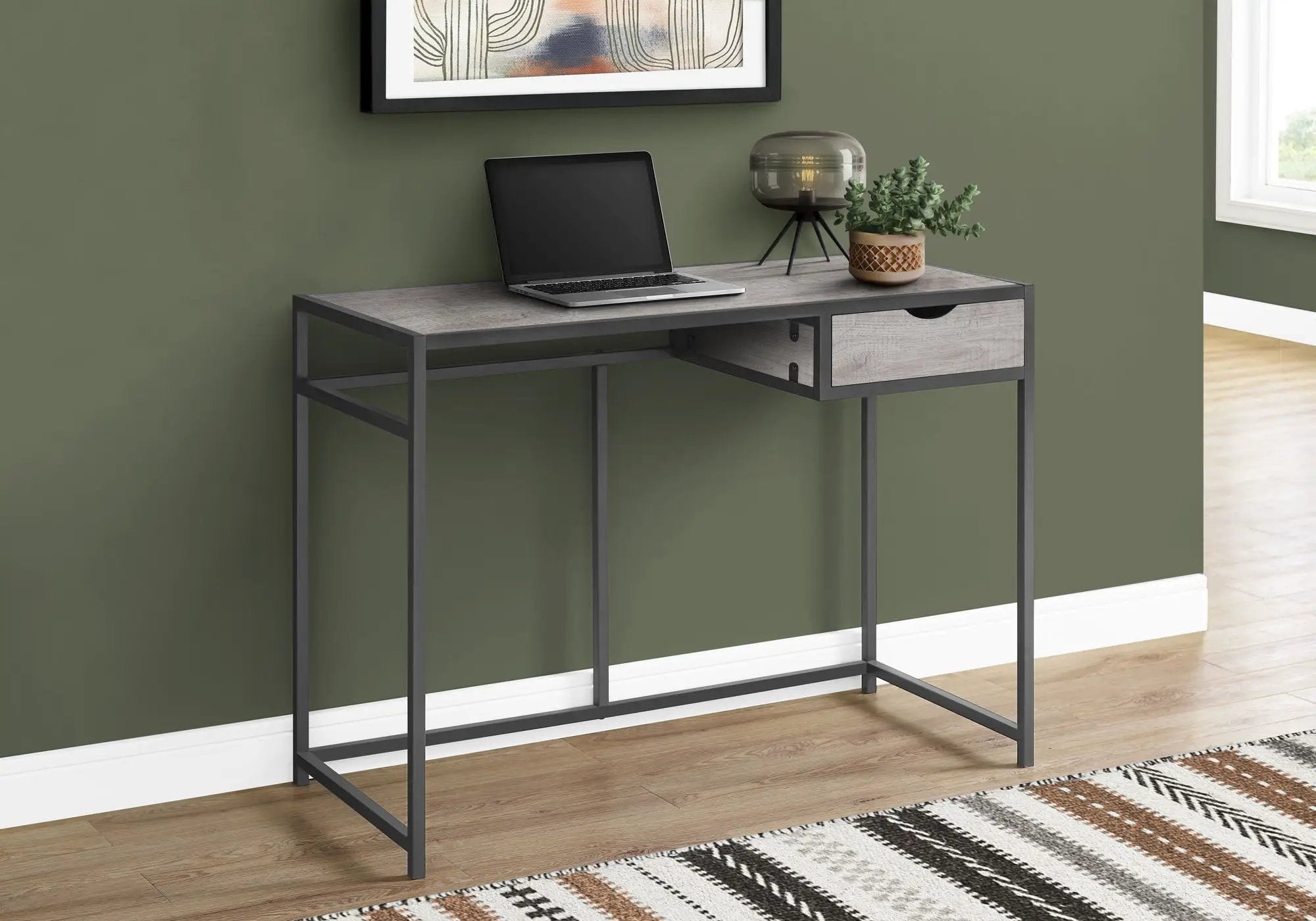 Computer Desk For Home Office, Laptop, 1 Storage Drawer, Contemporary & Modern by Unique Piece Furniture
