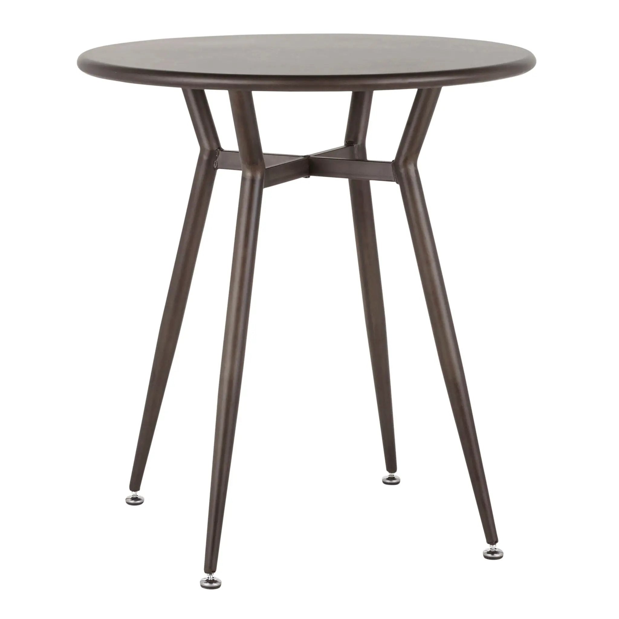 Clara - Industrial Round Dinette Table - Antique by Unique Piece Furniture