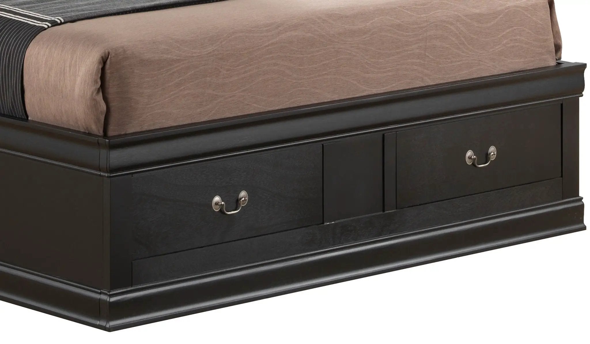 Traditional Style Bookcase Storage Bed by Unique Piece Furniture