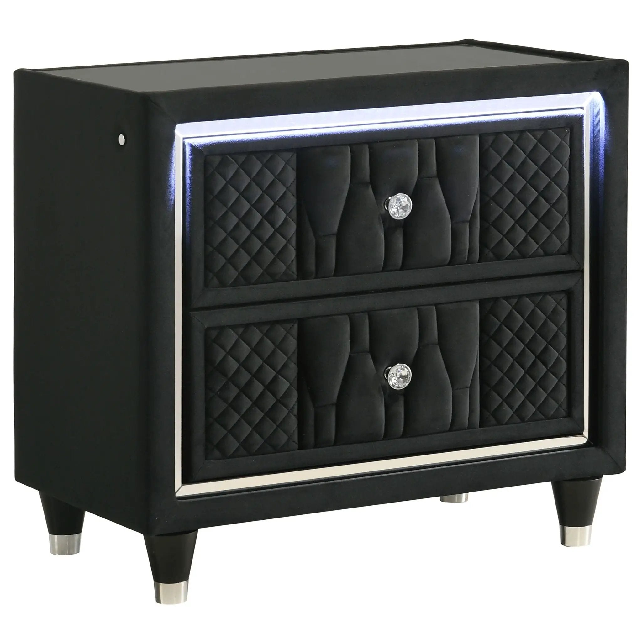 Lorient 4-piece California King Bedroom Set Black by Unique Piece Furniture