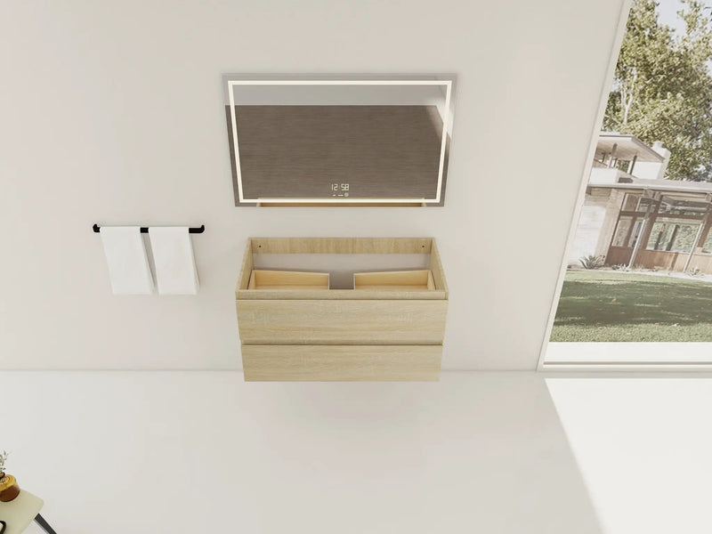 36" Wall-Mounted Bathroom Vanity Cabinet by HouseOfZazla