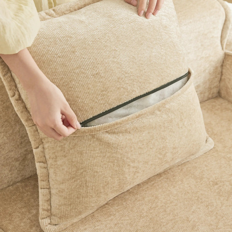 Streamlined Design Modular 4 Seat U Shape Sectional Sofa by HouseOfZazla