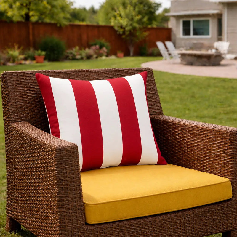 2 Pack Outdoor Lumbar Pillow Covers by HouseOfZazla