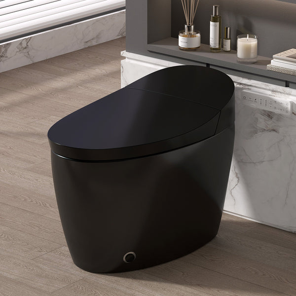 Smart Toilet with Bidet Built-In, Heated Seat, and Advanced Features