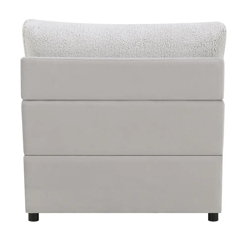 Tarrance - Modular Power Armless Recliner - Gray by Unique Piece Furniture