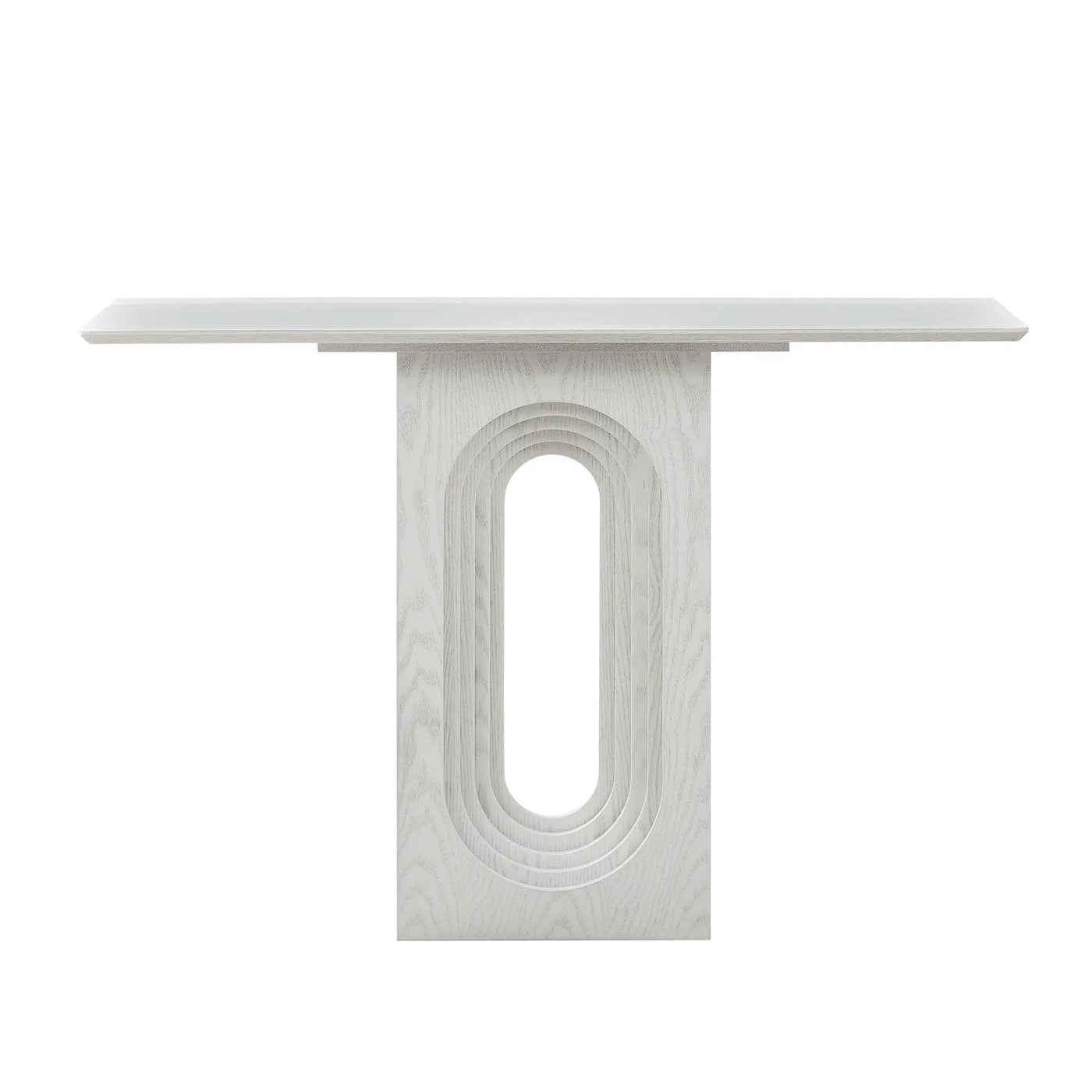 47.24 Inch Entryway Table with Unique Loopback Design by HouseOfZazla