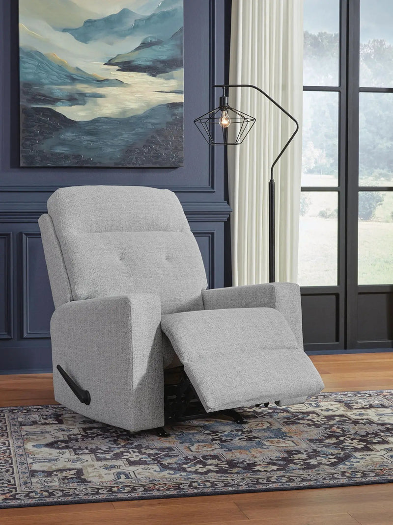 Skillins - Rocker Recliner - Stone by Unique Piece Furniture