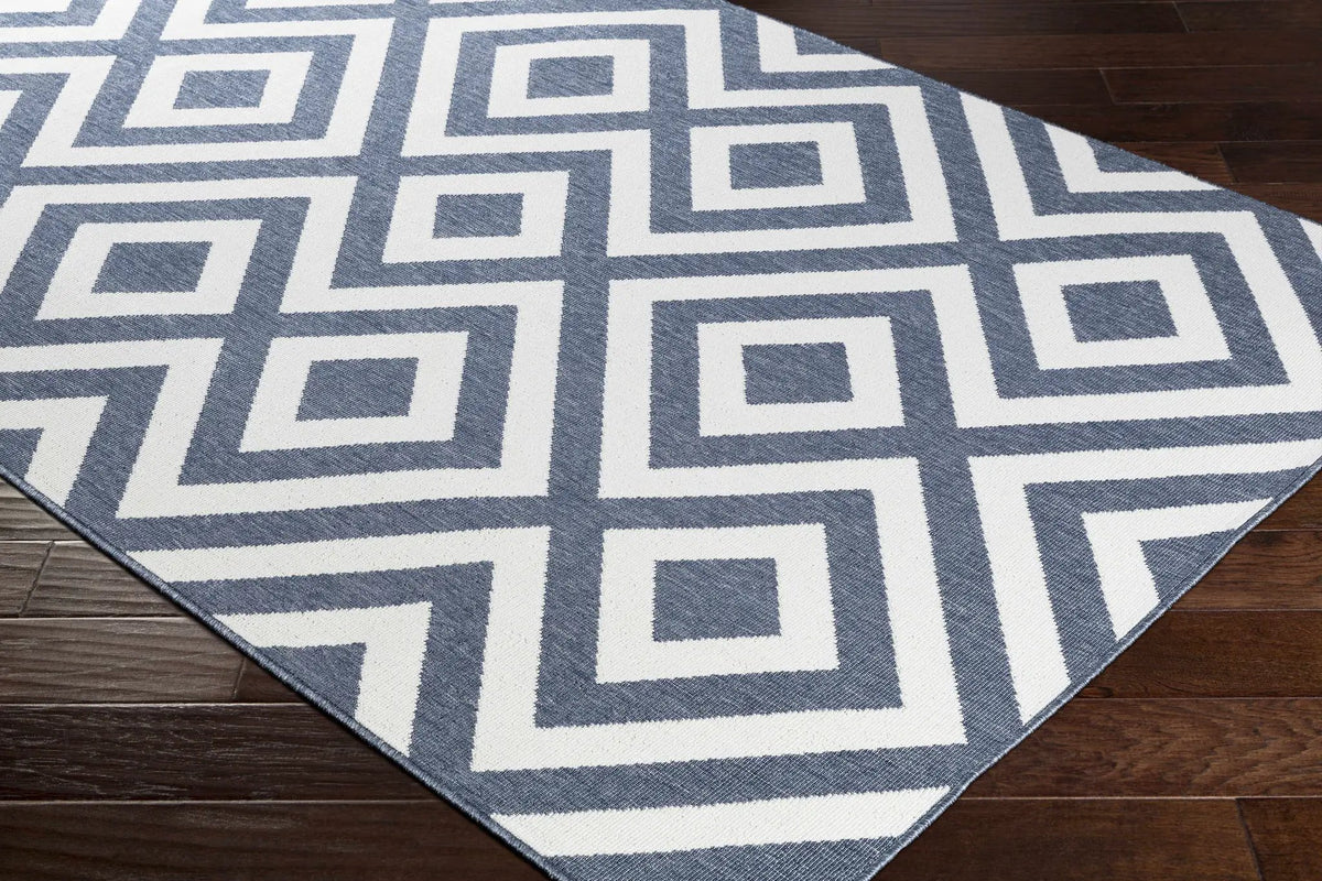 Spilsby Navy Blue Outdoor Rug - Clearance, photo 10 of 12
