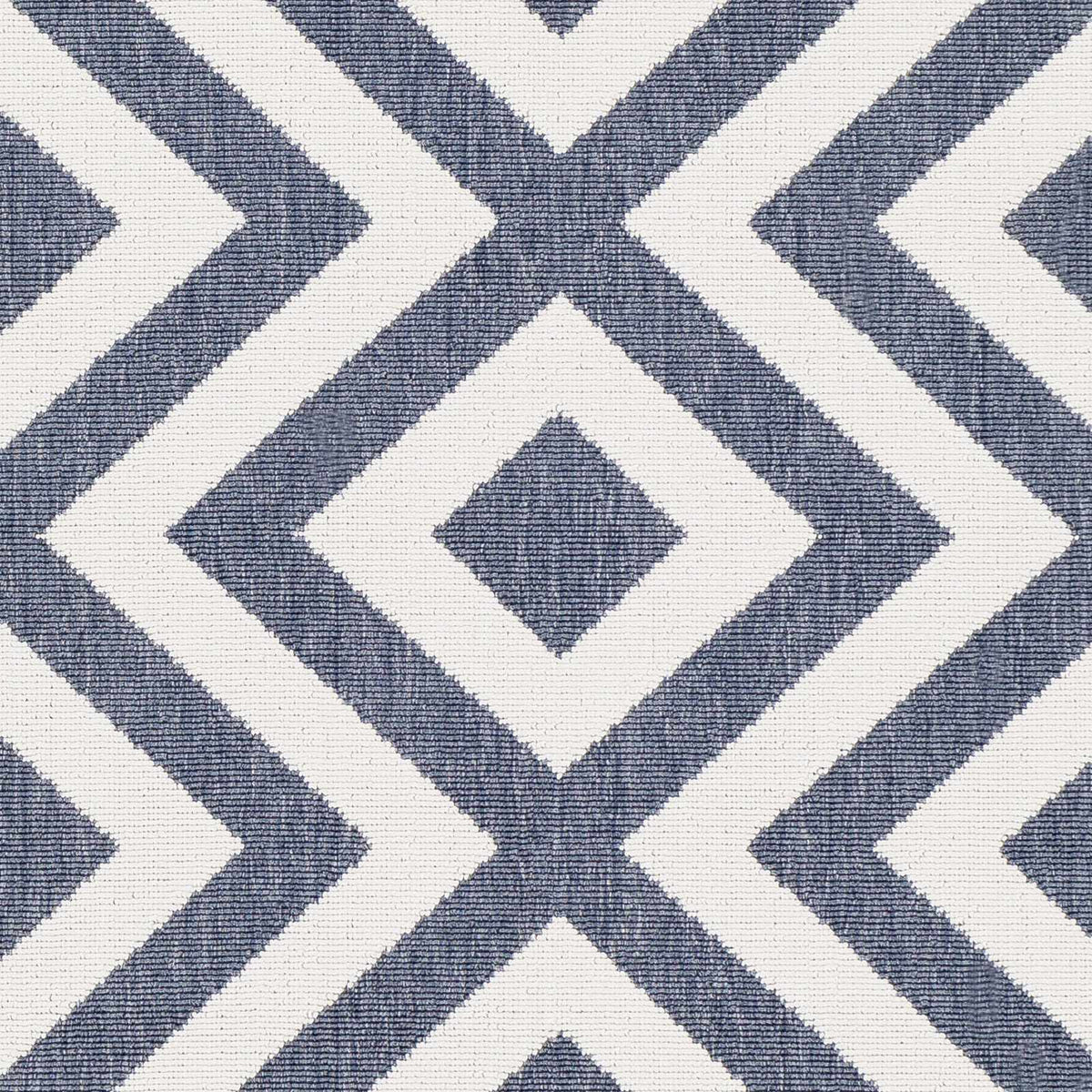 Spilsby Navy Blue Outdoor Rug - Clearance, sample swatch