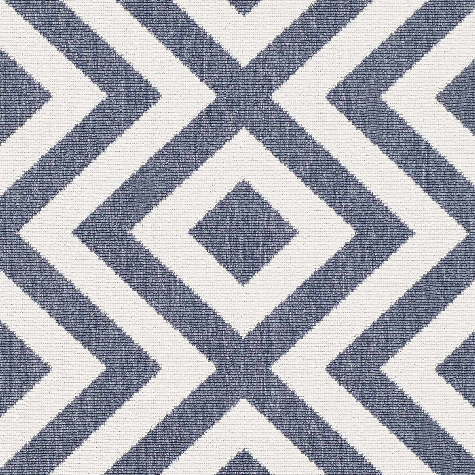 Spilsby Navy Blue Outdoor Rug - Clearance by Boutique Rugs