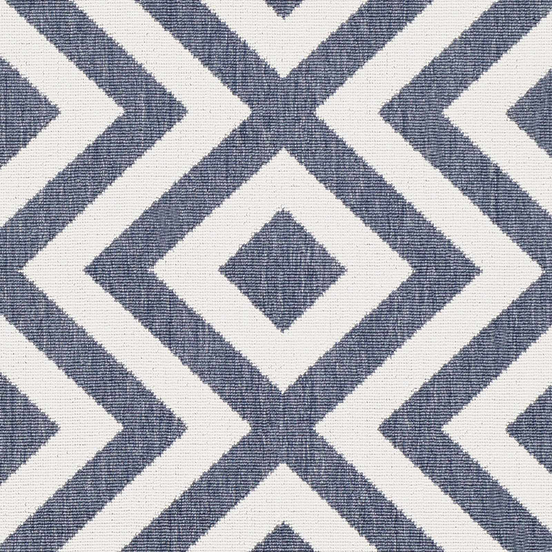Spilsby Navy Blue Outdoor Rug - Clearance by Boutique Rugs