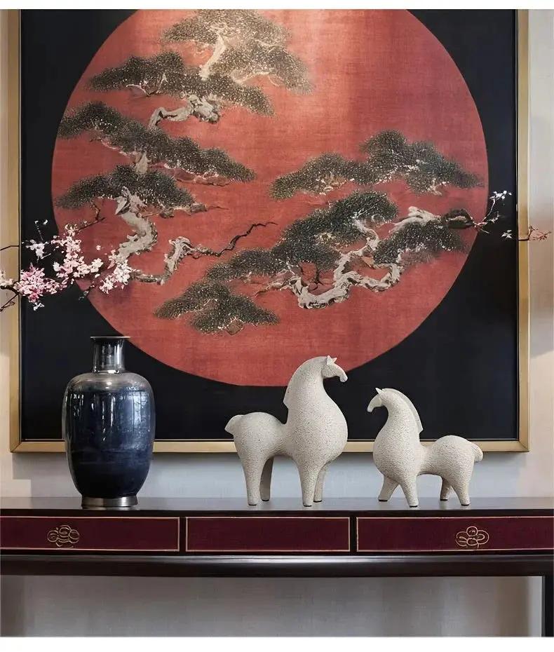 Modern Horse Figurine for Home Decor by House Of Avana