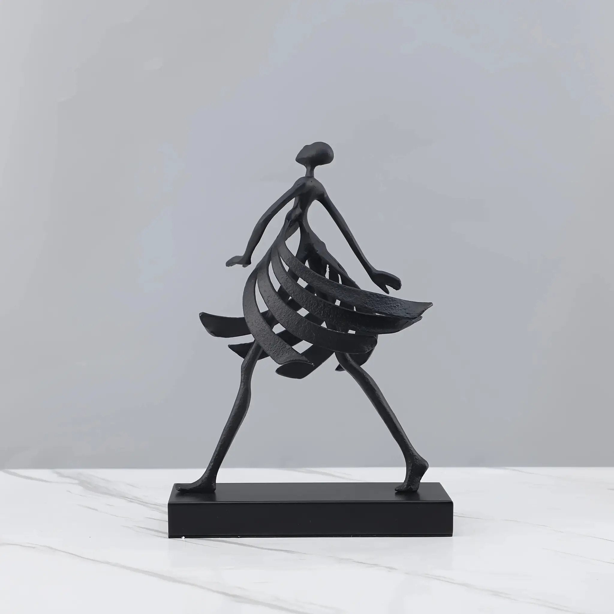 Abstract Dancing Lady Sculpture for Modern Home Decor by House Of Avana